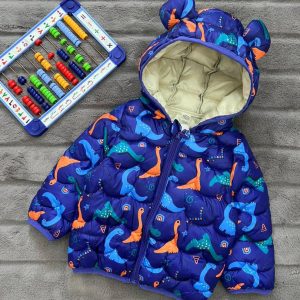 کاپشن نقلی بچگانه طرح دایناسوری مناسب سنین یک تا پنج سال کد ۱۷۲