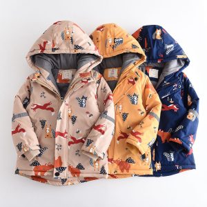 کاپشن اورجینال روسی برند ZCLA-RU طرح روباه کد ۱۲۳