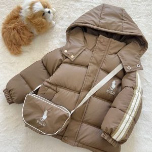 کاپشن اسپرت پسرانه همراه با کیف برند Polo در چهار رنگ زیبا کد ۲۲۰