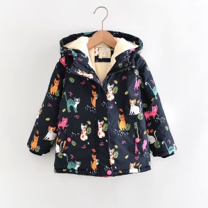 کاپشن اورجینال روسی برند ZCLA-RU طرح گربه کد ۲۳۴